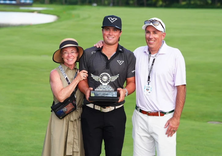 LIV Golf má nejmladšího šampiona historie. Michael La Sasso triumfoval ve 22 letech