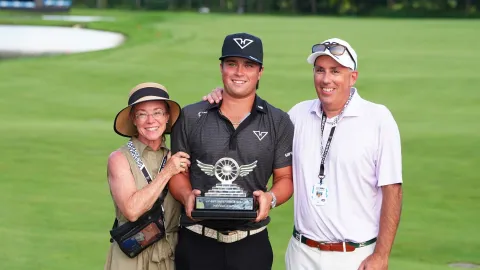 LIV Golf má nejmladšího šampiona historie. Michael La Sasso triumfoval ve 22 letech