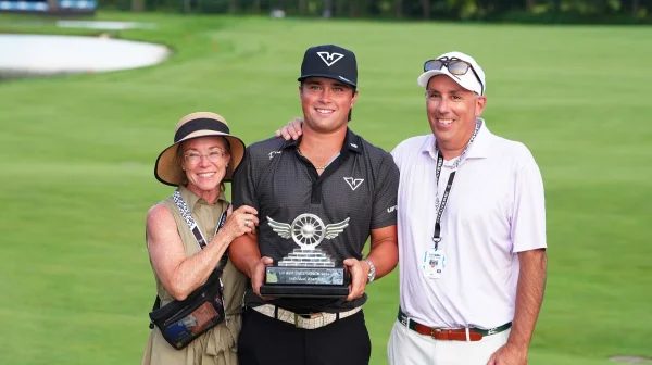 LIV Golf má nejmladšího šampiona historie. Michael La Sasso triumfoval ve 22 letech