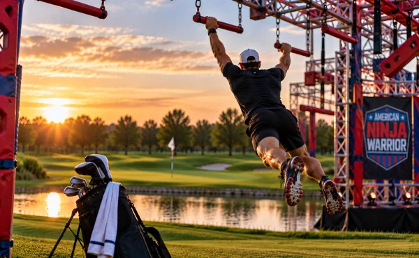 Z American Ninja Warrior až na Masters? Neuvěřitelný comeback bývalého golfisty