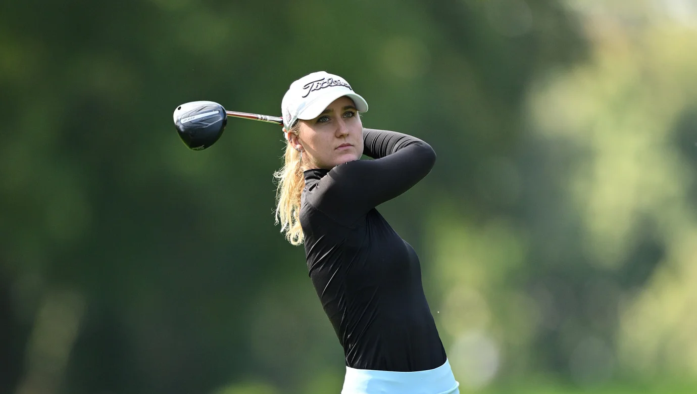 Patricie Macková přijela na Ladies Italian Open s novým trenérem Stanislavem Matušem, který ji na turnaji v Monze poprvé doprovází také v roli caddieho