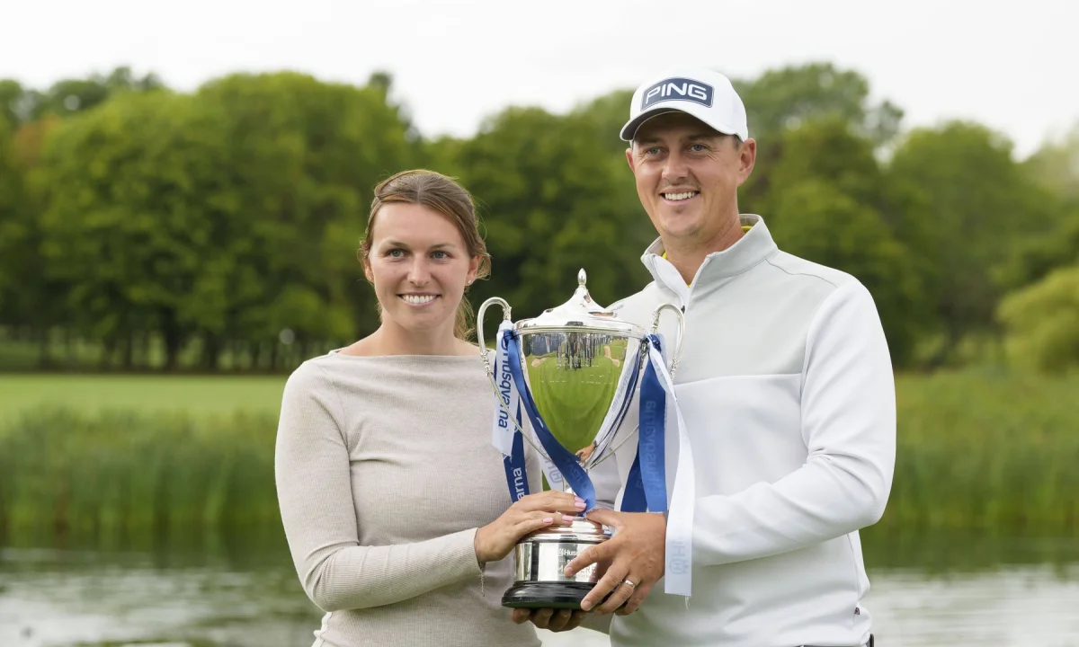 Od rozvážky potravin k titulu na DP World Tour. Joe Dean ovládl British Masters