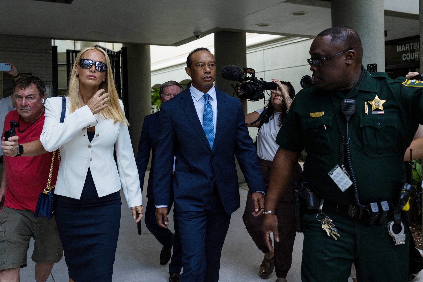 Partnerka Vanessa Trump doprovodila Tigera Woodse k soudu, kde uzavřel dohodu s prokurátory a vyhnul se vězení