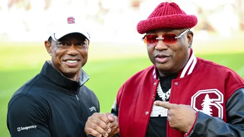 Tiger Woods znovu odpaluje. První veřejný trénink po měsících živí naděje na návrat