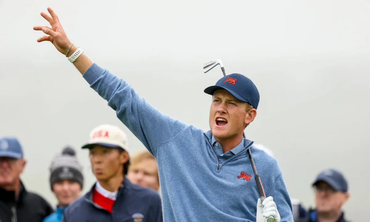 Poulterův syn vystupuje z otcova stínu. Po triumfu ve Walker Cupu přidal hole-in-one