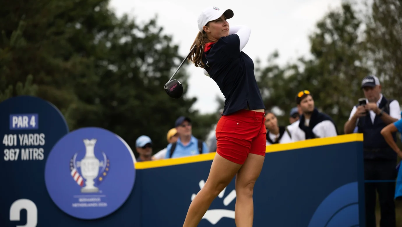 Jennifer Kupcho se stala hrdinkou sobotního programu Solheim Cupu