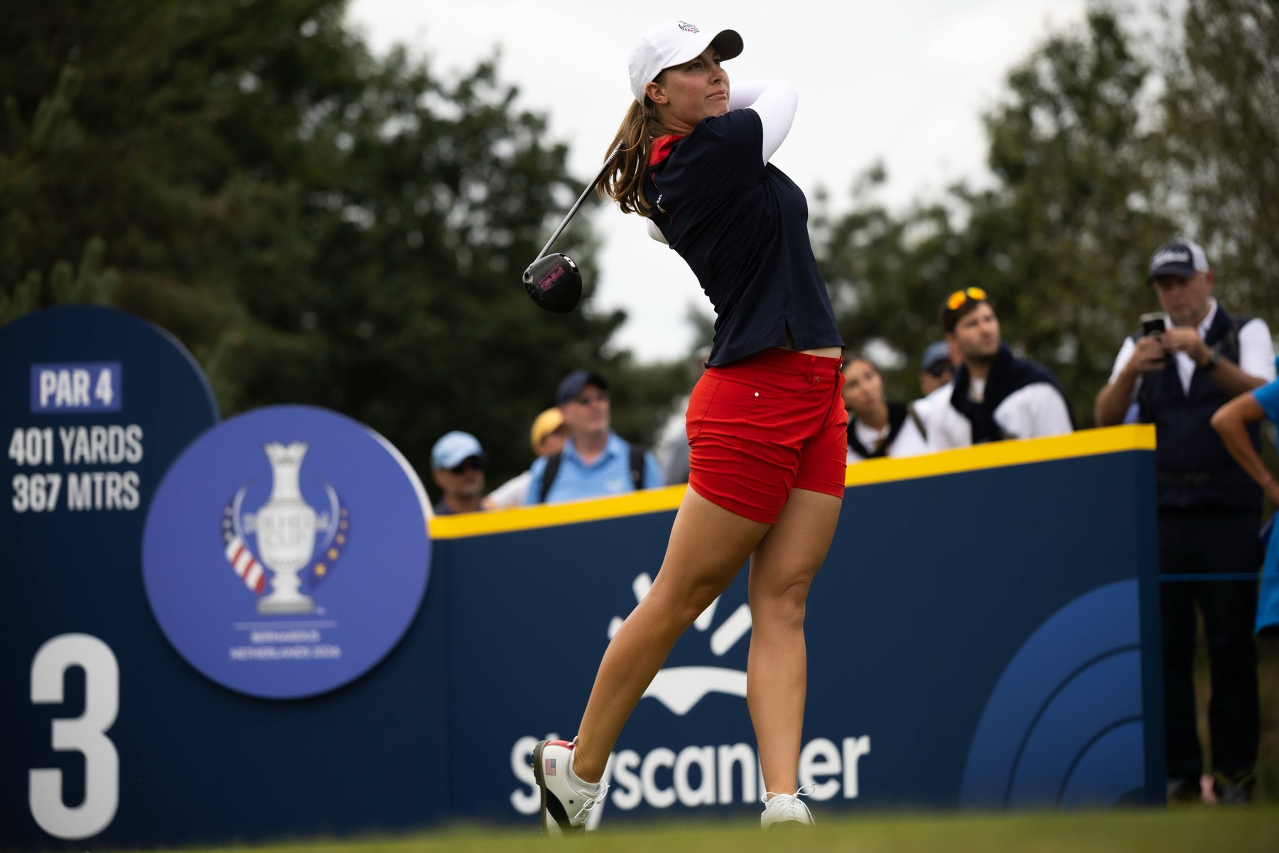 Jennifer Kupcho se stala hrdinkou sobotního programu Solheim Cupu