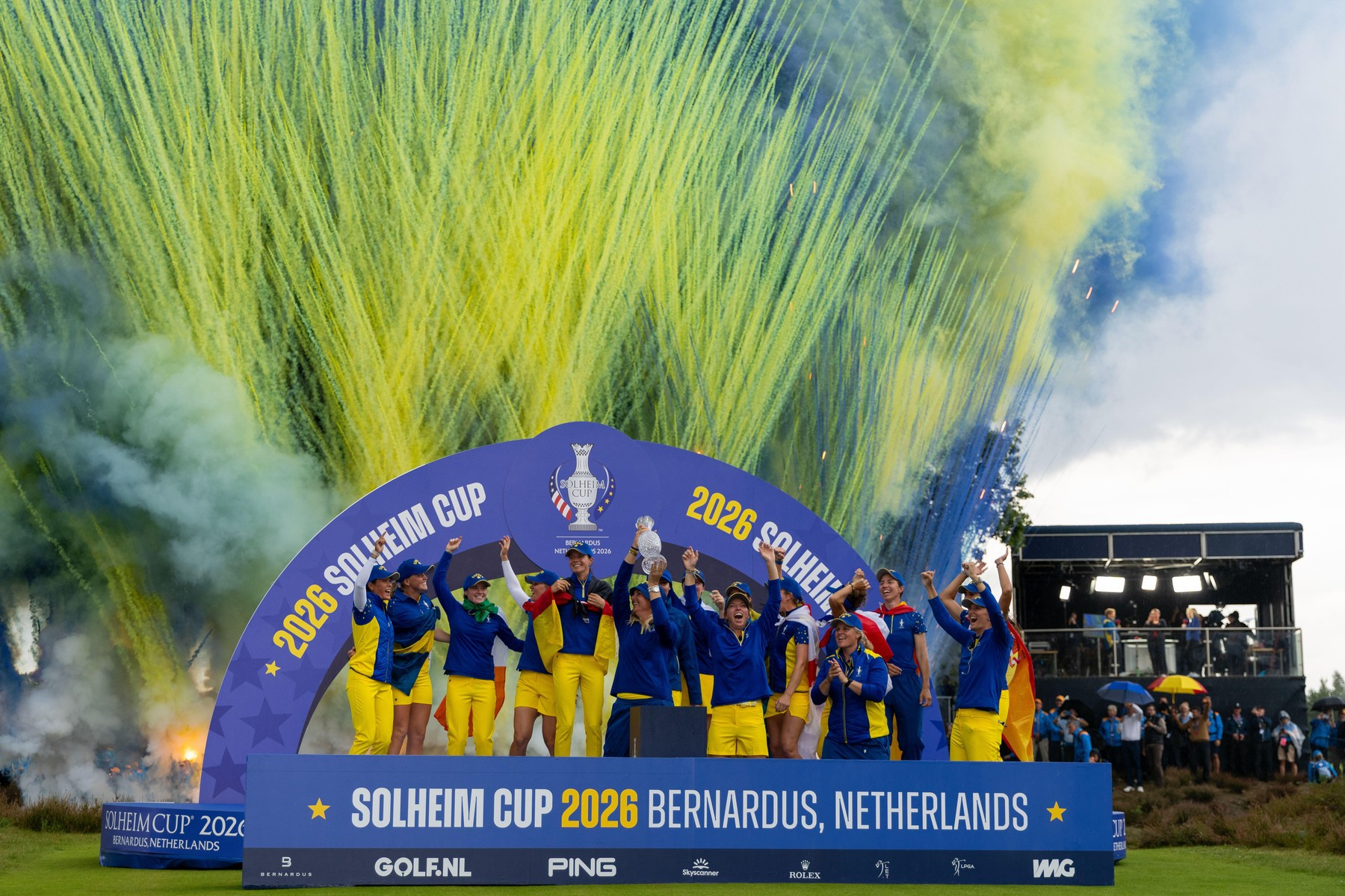 Evropanky slaví další triumf v Solheim Cupu. O vítězství nad USA rozhodly až dramatické nedělní singly