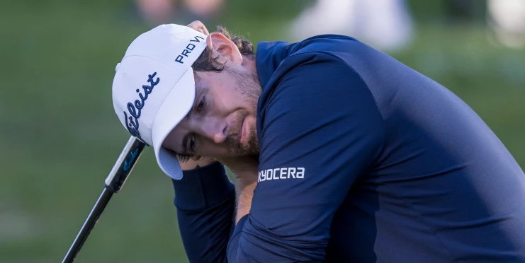 Golfové drama na BMW PGA. Manuel Elvira zahodil životní triumf neuvěřitelným kolapsem