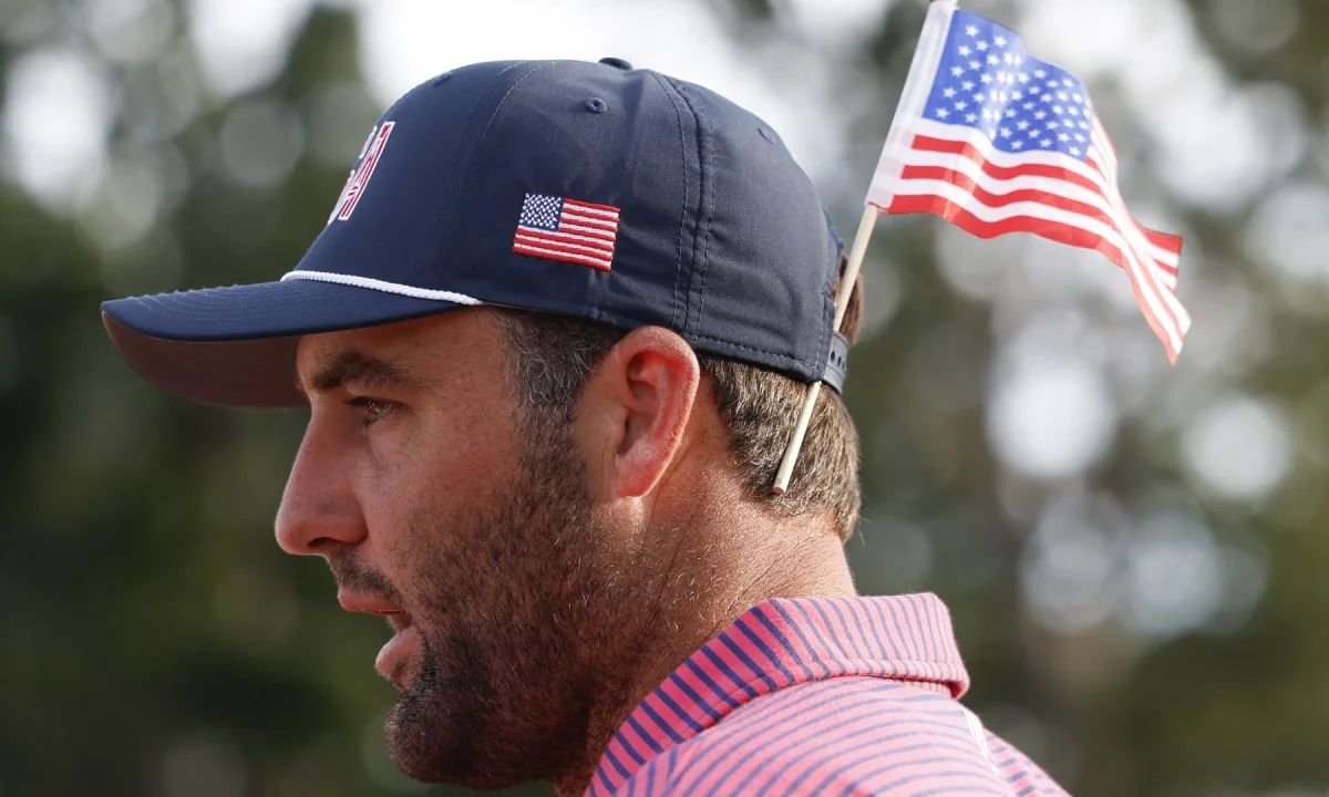Golfový rytíř Scheffler daroval soupeři na Presidents Cupu desetimetrový putt