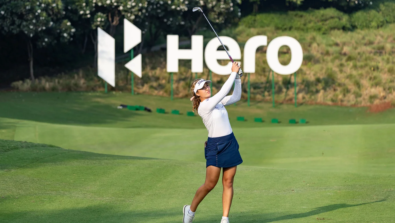 Sára Kousková obsadila na Hero Women’s Indian Open dělené čtvrté místo, přestože během turnaje bojovala s nachlazením