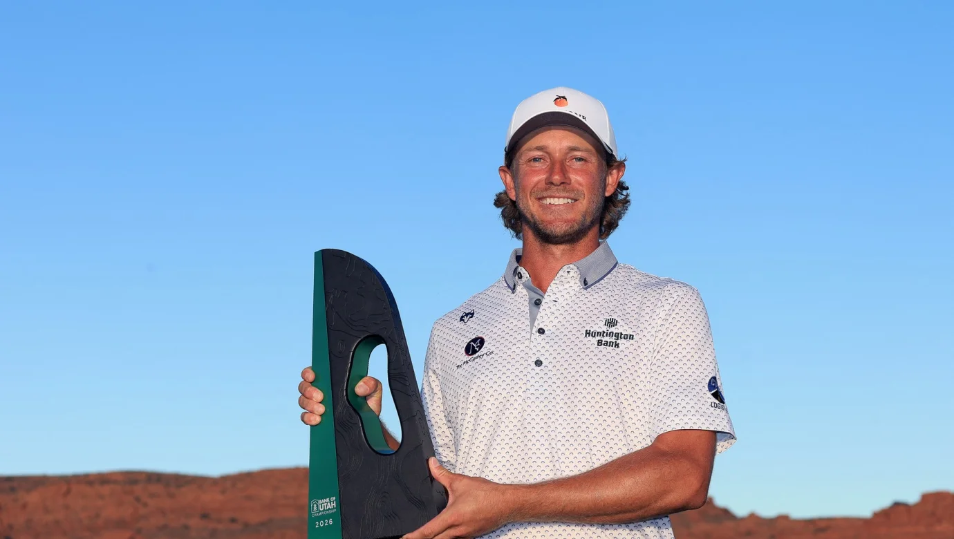 Austin Smotherman slaví v Utahu premiérový titul na PGA Tour. Ve svém jubilejním 100. startu navíc stanovil nový turnajový rekord se skóre -26