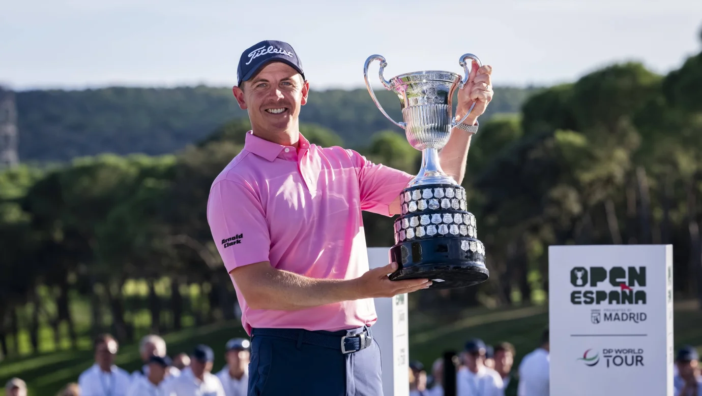 Grant Forrest slaví třetí titul na DP World Tour. Triumf na Spanish Open mu navíc zajistil premiérový start na Masters v Augustě