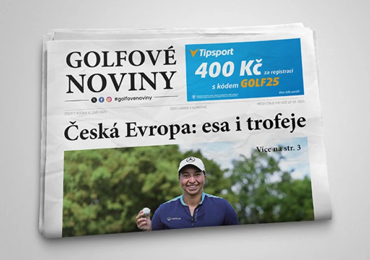 Právě vyšly jediné české tištěné Golfové noviny – již sedmé vydání!