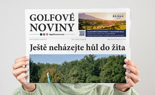 Právě vyšlo předposlední vydání jediných českých tištěných Golfových novin!