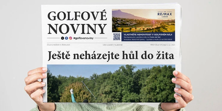 Právě vyšlo předposlední vydání jediných českých tištěných Golfových novin!