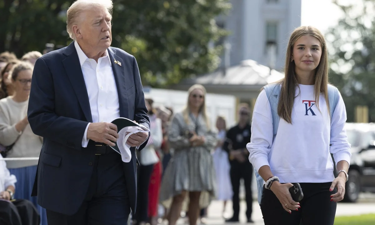 Kai Trumpová míří na LPGA Tour. Prezidentova vnučka má šanci, kterou by jiní těžko dostali