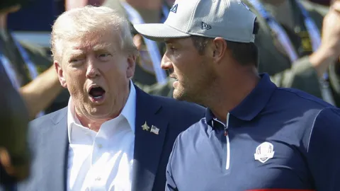 Kolik stojí Trumpův výlet na Ryder Cup? Mluví se o stovkách milionů korun
