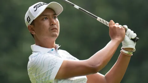Buddhistický mnich září na The Open. Thajský navrátilec zahrál stejně jako Scheffler