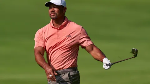 Můj míček by se mi vysmál. Tiger Woods pobavil fanoušky, ale jeho návrat je dále nejasný